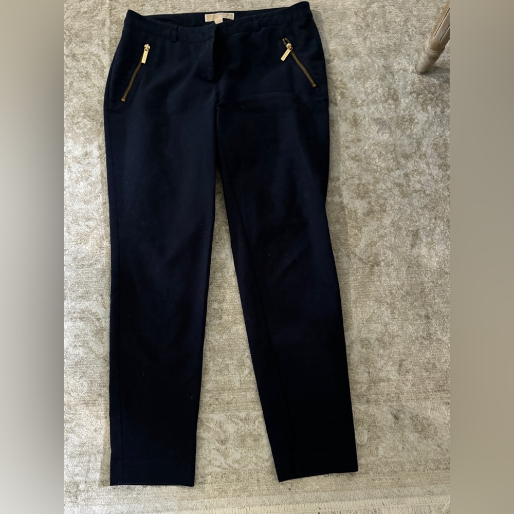 Michael kors navy pant size 6 women’s EUC